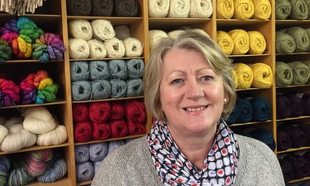 Kath Hume, The Wensleydale Longwool Sheep Shop